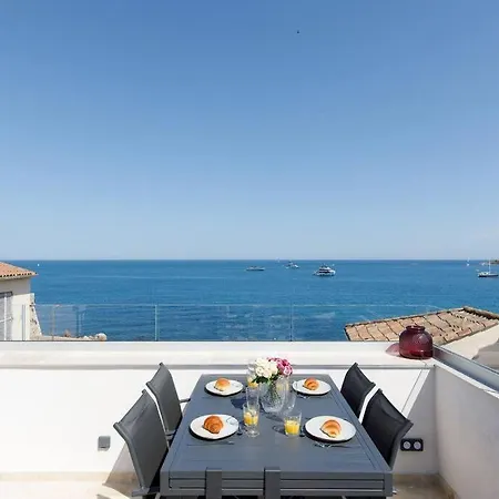 Maison Regina - Absoluty - Lux House 2bdr 2bth Magic 1st Row Sea View Terrace Apartment