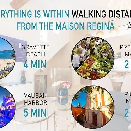 Maison Regina - Absoluty - Lux House 2bdr 2bth Magic 1st Row Sea View Terrace Apartamento *
